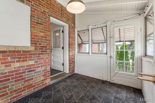 5660 Oleatha Ave, Saint Louis, MO 63139 - unfurnished sunroom featuring healthy amount of natural light
