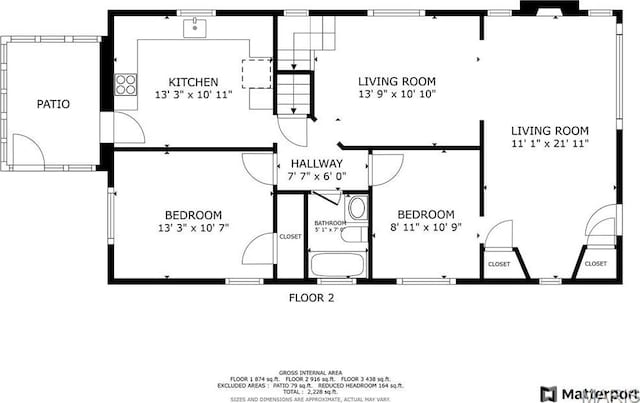 5660 Oleatha Ave, Saint Louis, MO 63139 - view of floor plan / room layout