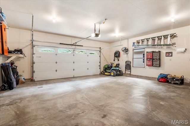 13345 Iberg Rd, Highland, IL 62249 - garage with a garage door opener