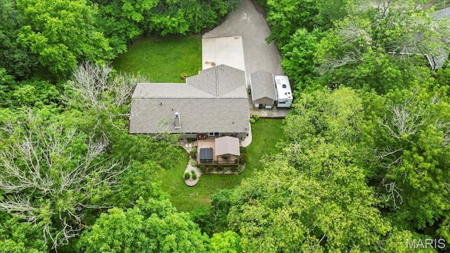 13345 Iberg Rd, Highland, IL 62249 - aerial view of property and surrounding area