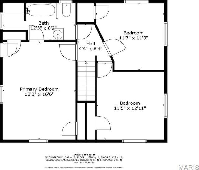 1000 Diversey Dr, Crestwood, MO 63126 - view of home floor plan