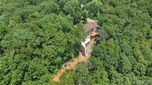 3516 Hawthorne Ridge Dr, Eureka, MO 63025 - aerial overview of property's location featuring a forest