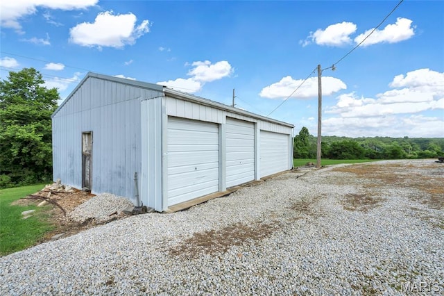 5701 State Road P, De Soto, MO 63020 - view of detached garage