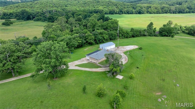5701 State Road P, De Soto, MO 63020 - overview of rural landscape