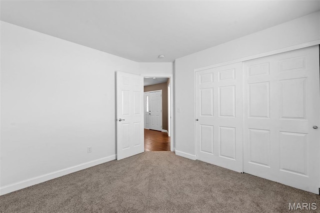 107 Piety Dr, Lake St Louis, MO 63367 - unfurnished bedroom featuring carpet floors and a closet