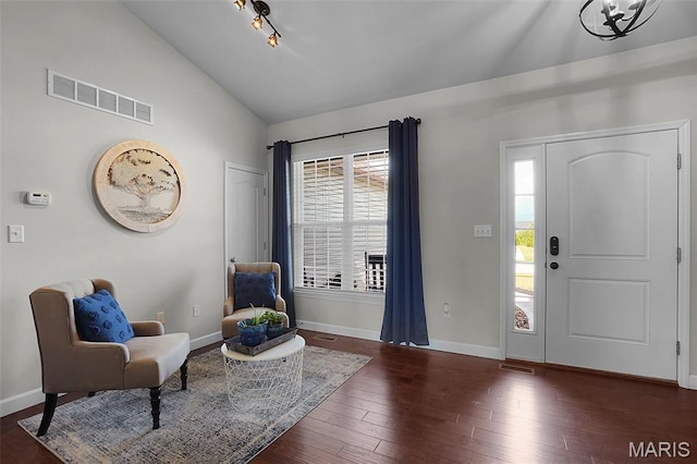 234 Lonepine Dr, Wentzville, MO 63385 - foyer entrance with wood finished floors and high vaulted ceiling