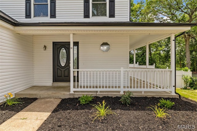 145 Aspencade Cir, Saint Peters, MO 63376 - property entrance featuring a porch