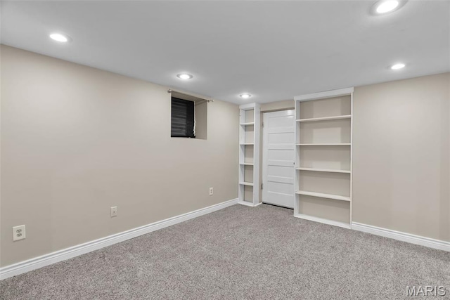 5524 Devonshire Ave, Saint Louis, MO 63109 - unfurnished bedroom featuring carpet flooring and recessed lighting