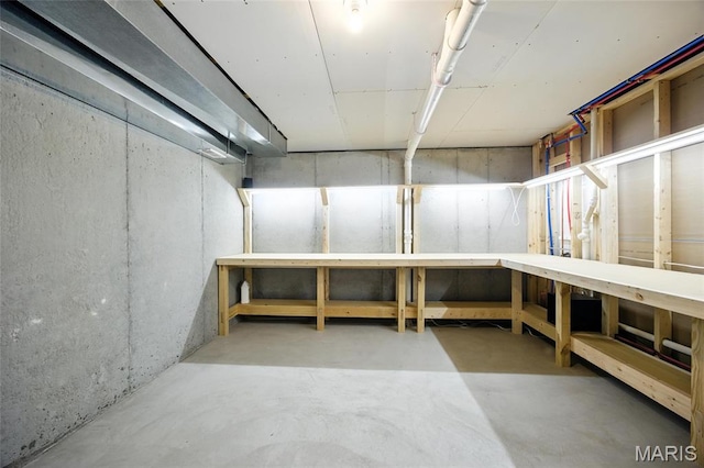 213 Dell View Dr, Arnold, MO 63010 - view of unfinished below grade area