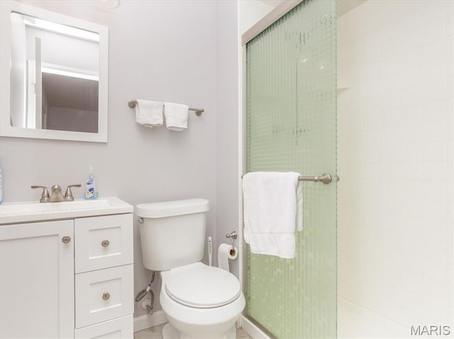 1655 Oakwood Dr, Ofallon, MO 63366 - bathroom with a stall shower and vanity
