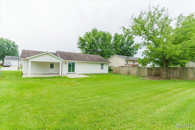 1655 Oakwood Dr, Ofallon, MO 63366 - back of property featuring a patio area