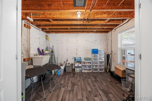 5 Hickory Glen Ct, Lake St Louis, MO 63367 - below grade area with wood finished floors