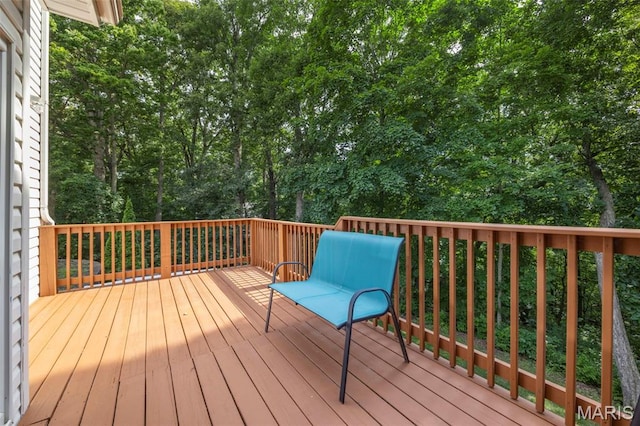 5 Hickory Glen Ct, Lake St Louis, MO 63367 - view of wooden terrace