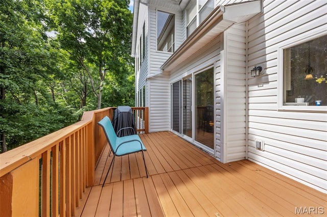 5 Hickory Glen Ct, Lake St Louis, MO 63367 - view of wooden terrace