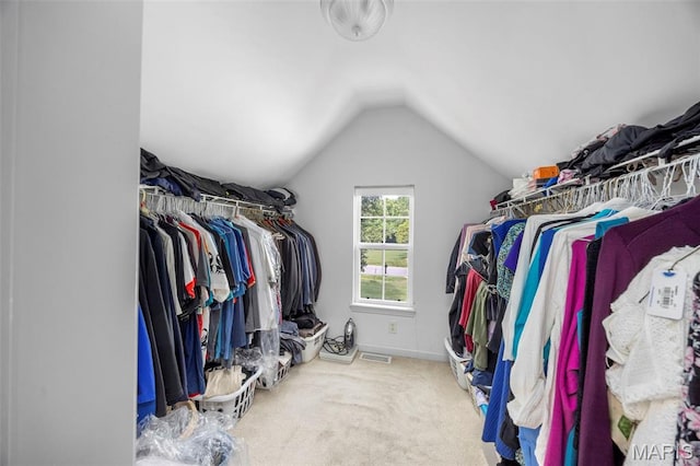 5 Hickory Glen Ct, Lake St Louis, MO 63367 - walk in closet with vaulted ceiling and carpet