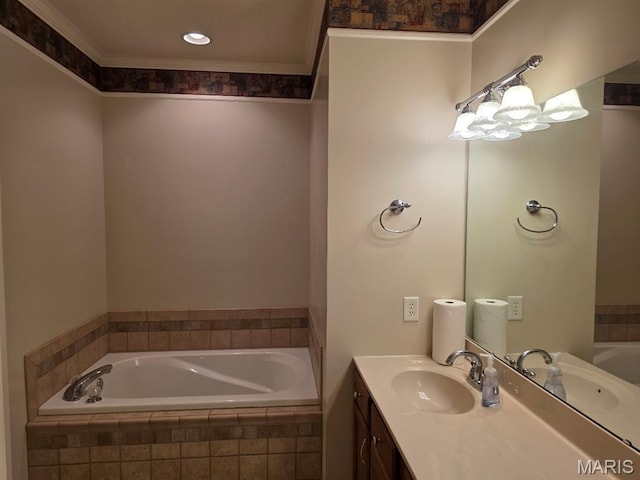 302 Lorean St, Troy, IL 62294 - bathroom with a bath and vanity