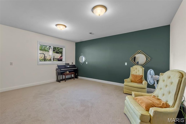 2528 Palomino Dr, Cape Girardeau, MO 63701 - sitting room featuring carpet floors and baseboards