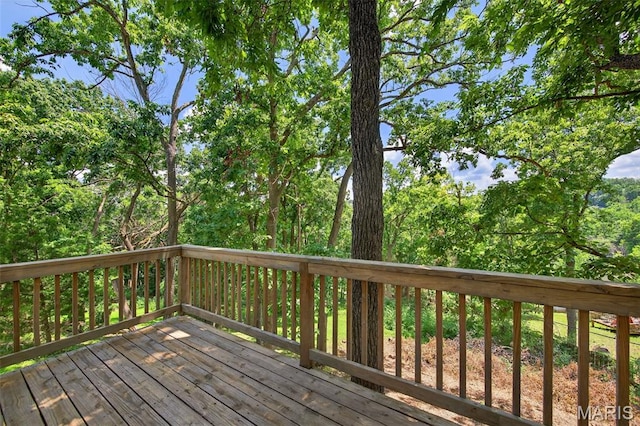 794 Buckboard Ln, Fenton, MO 63026 - view of wooden terrace