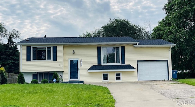 628 Valley View Dr, Bethalto, IL 62010 - bi-level home with concrete driveway