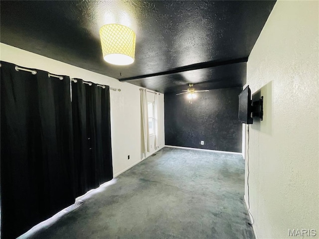628 Valley View Dr, Bethalto, IL 62010 - unfurnished bedroom featuring a textured wall and carpet floors