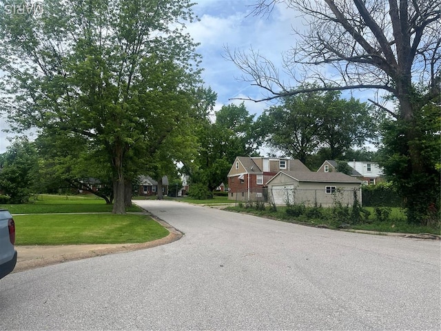 5 Dadebridge Ct, Saint Louis, MO 63135 - view of asphalt road with curbs