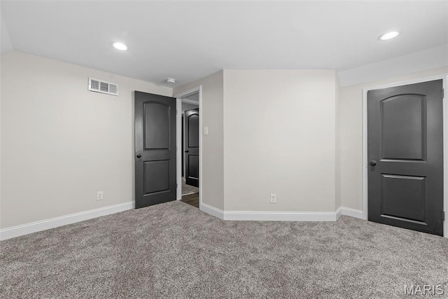 8260 Glen Echo Dr, Bel-Nor, MO 63121 - carpeted spare room with recessed lighting and a smoke detector