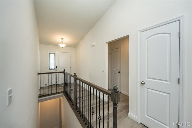 229 Essex Ct, Wright City, MO 63390 - stairs with wood finished floors and baseboards