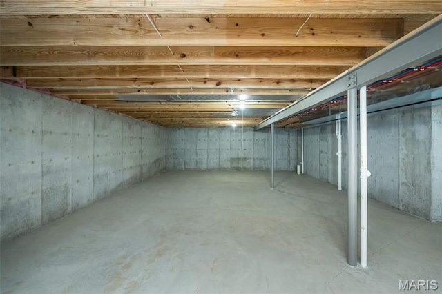 229 Essex Ct, Wright City, MO 63390 - view of unfinished below grade area
