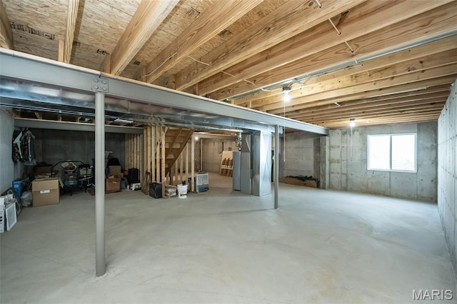 229 Essex Ct, Wright City, MO 63390 - basement featuring stairway