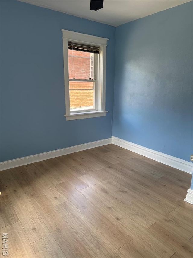 4027 Bamberger Ave, Saint Louis, MO 63116 - unfurnished room featuring wood finished floors