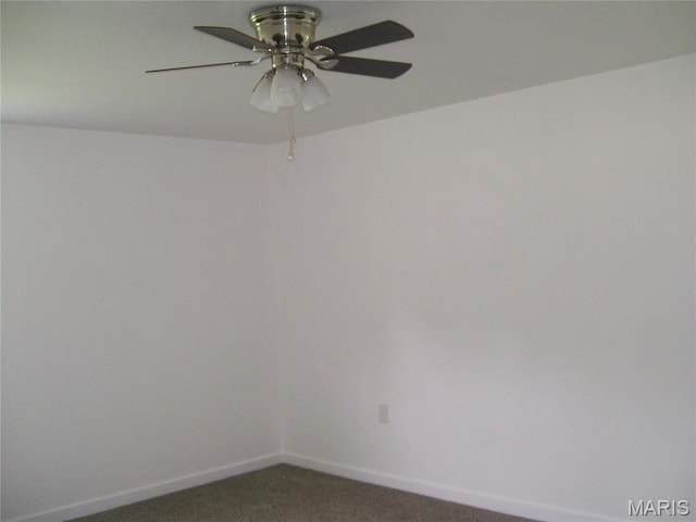 243 Jones St, Sullivan, MO 63080 - unfurnished room with carpet and a ceiling fan