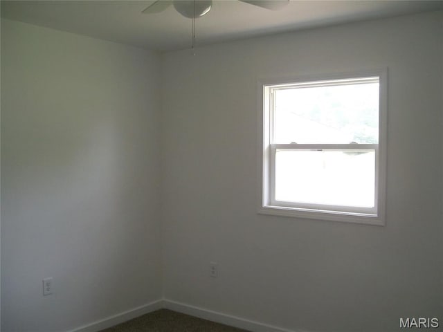 243 Jones St, Sullivan, MO 63080 - unfurnished room with ceiling fan and baseboards