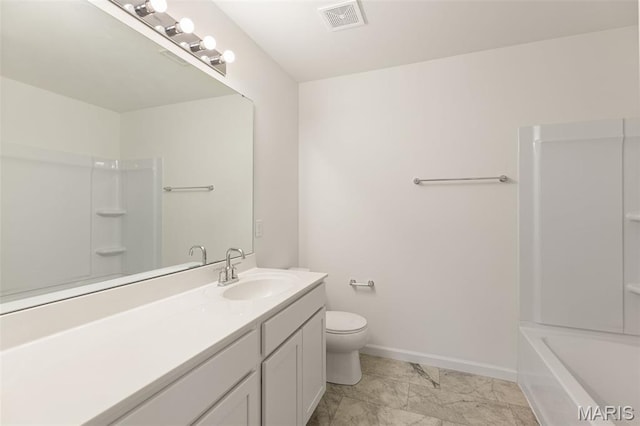 347 Heather Mill Dr, Wentzville, MO 63385 - full bath featuring vanity and shower / bathtub combination
