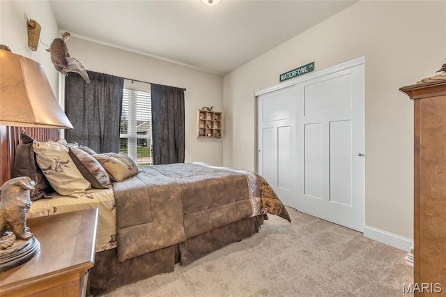 222 Austin Oaks Dr, Moscow Mills, MO 63362 - carpeted bedroom featuring baseboards and a closet
