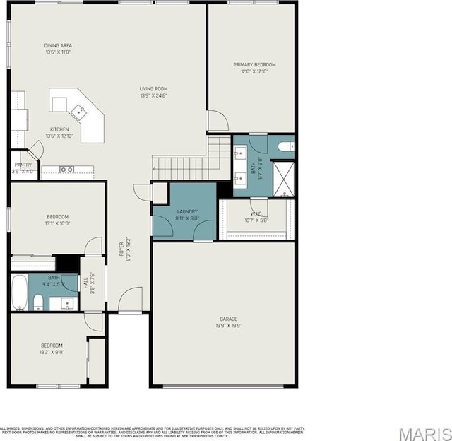 684 Fox Creek Dr, Fenton, MO 63026 - view of floor plan / room layout