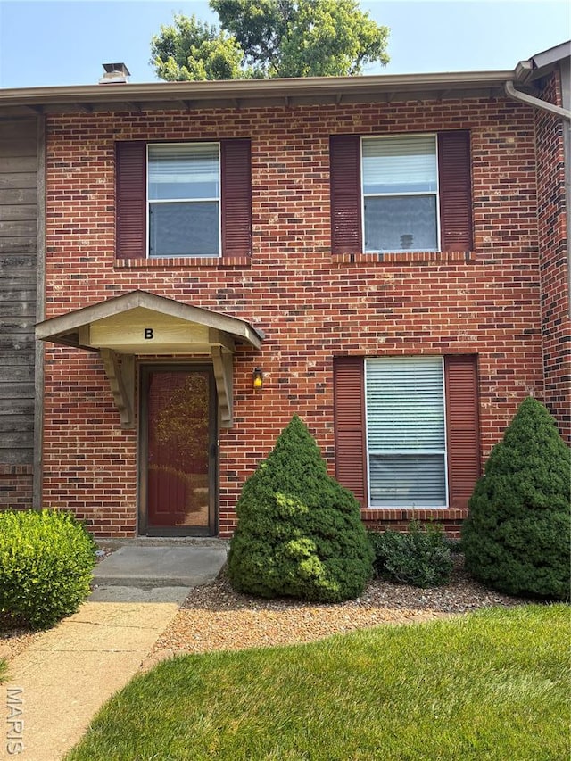 29 S Park Charles Blvd S Unit B, Saint Peters, MO 63376 - view of front of house with brick siding