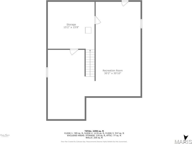 6580 Oleatha Ave, Saint Louis, MO 63139 - view of room layout