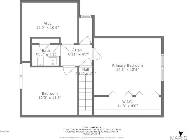 6580 Oleatha Ave, Saint Louis, MO 63139 - view of room layout