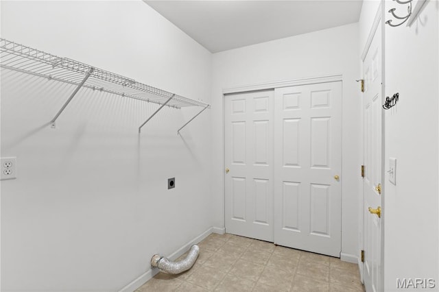 925 Stone Crossing Dr, Wentzville, MO 63385 - washroom with hookup for an electric dryer and baseboards