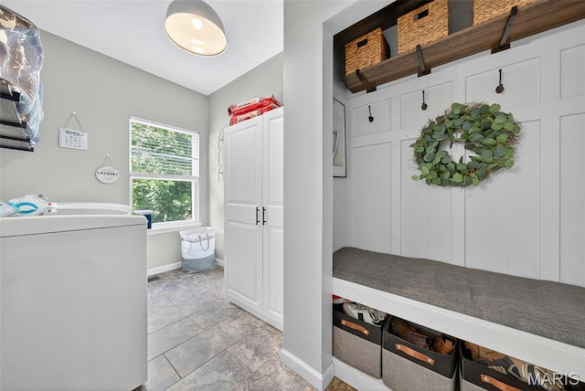 10 Renaud Pass, Ofallon, MO 63366 - laundry room with washer / clothes dryer and cabinet space