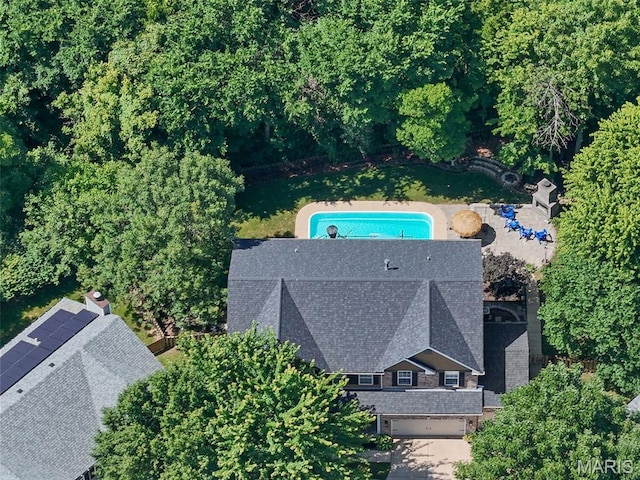 10 Renaud Pass, Ofallon, MO 63366 - aerial view of property and surrounding area featuring a pool