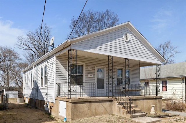 1307 Weleba Ave, Saint Louis, MO 63121 - view of front facade with covered porch