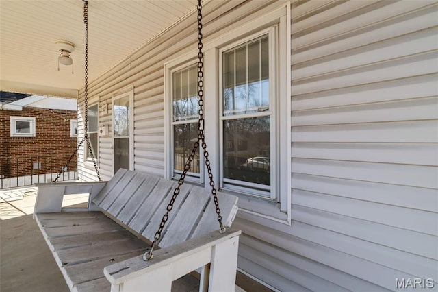 1307 Weleba Ave, Saint Louis, MO 63121 - view of wooden porch