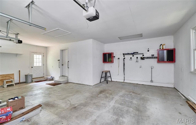 271 Westwood Trl, Foristell, MO 63348 - garage featuring a garage door opener