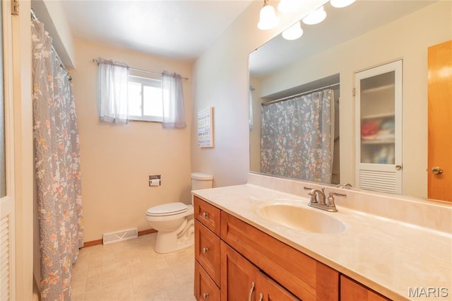457 Maple Dr, Bethalto, IL 62010 - bathroom with vanity and toilet