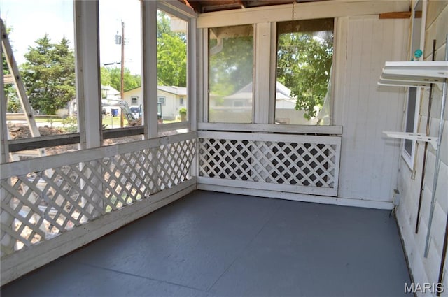834 Vine St, Festus, MO 63028 - view of unfurnished sunroom