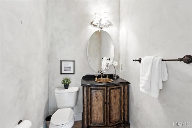 886 Arbor Chase Dr, Wildwood, MO 63021 - half bath with vanity and toilet