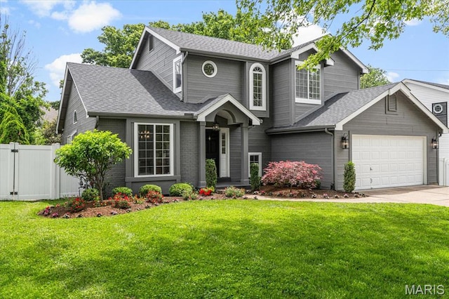 938 Blase Ave, Saint Louis, MO 63131 - traditional-style house with a garage, driveway, and roof with shingles