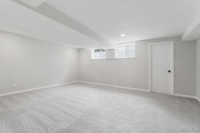 938 Blase Ave, Saint Louis, MO 63131 - basement with carpet