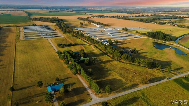 1369 County Highway 408, Benton, MO 63736 - aerial view of property and surrounding area featuring a large body of water and rural landscape